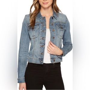Kut from the Kloth Jean Jacket, Cropped